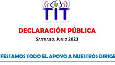 Declaración pública de apoyo TIT